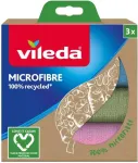 Vileda Cleaning Cloth Microfibre 100% Recycled 3 pcs.