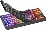 Klaviatuur GENESIS | THOR 230 | Mechanical Gaming Keyboard | Wireless | US | Outemu Silent Lemon | Black