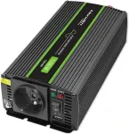 NONAME Qoltec Monolith power adapter/inverter Auto 1200 W Black