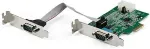V&otilde;rgukaart StarTech 2 PORT RS232 SERIAL PCIE CARD PCI EXPRESS CARD - 16950 UART