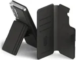 RINGKE Galaxy S26 &uuml;mbris folio jalaga rahakotiga magnetiga Black