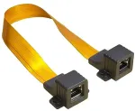 GoodConnections Good Connections RJ45 Fensterdurchf&uuml;hrung transparent 25cm