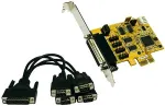 EXSYS Kontroller PCIe x1 - 4x RS-232 BD9 (EX-44044-2)