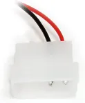 StarTech.com Slimline SATA auf SATA mit LP4-Stromkabel / Adapter - SATA-Kabel - Serial ATA 150/300/600 - interne Stromversorgung, 4-polig, Slimline SATA 13-polig - 7-poliges SATA - 30cm - Rot (SLSATAF12)