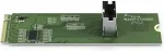 No name Icydock ICY DOCK M.2 NVMe PCle 5.0 SSD adapter 1x MCIO 4i-ga R