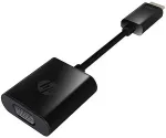 Lenovo HP HDMI to VGA Adapter, 0.045, HDMI, VGA (D-Sub), HP Folio 13 HP Envy 4 HP SpectreXT, Black