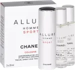 Chanel Allure Homme Sport Cologne 3x20ml - Eau de Cologne meestele