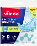 VILEDA Universal cloth with enzymes Pro Clean 4 pcs.