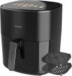 Cecotec Cecofry&Grill Duoheat 6500 black air fryer, 2,200 watts, 6.5 liter basket, with viewing window, double heating element