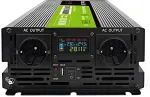 GREEN CELL KFZ Spannungswandler Power Inverter 24V > 230V 3000W/6000W Display