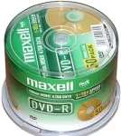 Toorikud MAXELL DVD-R 4.7, Cakebox 50