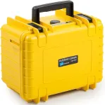 B&W Outdoor Case Type 2000 yellow with foam insert