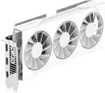 Videokaart XFX Swift AMD Radeon RX 9060 XT OC White Triple Fan Gaming Edition 16GB GDDR6 128-bit HDMI 2x DP