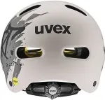 Uvex Kid 4 Style MIPS kids&rsquo; cycling helmet, dirt warm grey