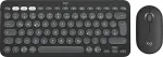 Klaviatuur Logitech PEBBLE 2 COMBO TONAL GRAPHITE DEU 2.4GHZ/BT -419 UNIV.