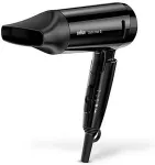 F&ouml;&ouml;n Braun Satin Hair 3 HD350 hair dryer 1600 W Black