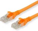 ROLINE Patchkabel Cat.6A UTP, Component Level, LSOH, orange, 0,5 m
