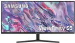 Monitor SAMSUNG S50GC computer 86.4 cm (34") 3440 x 1440 pixels UltraWide Quad HD LCD Black