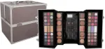 2K Super Model Beauty Train Case 122.6g - Platinum Makeup Palette naistele