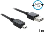 Delock Kabel EASY USB 2.0-A > Mini USB 5Pin Stecker/Stecker 1 m