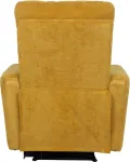 Home4you Tugitool GEMMA manuaalne recliner 89x98xH106cm, tumekollane