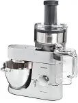 Mahlapress Kenwood Vita Pro-Active AT641 - Becher f&uuml;r Saftpresse f&uuml;r K&uuml;chenmaschine - Silber - f&uuml;r Kenwood KMC500, KMC560, Chef Titanium KM010, KM013, Classic KM336, Premier Chef KMC 510 (AWAT641001)