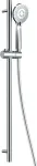 Deante 3-function shower set with rail