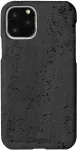 Krusell Kaitse&uuml;mbris Birka, Apple iPhone 11 Pro, naturaalsest korgist, must,