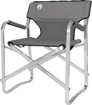 Coleman Aluminum Deck Chair 2000038337, camping chair (grey/silver)