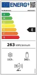 K&uuml;lmik LG GBBSJ20EPY Freestanding 375 L Silver