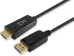 Equip DisplayPort->HDMI 4K/ 30Hz St/St 2.00m sw Polybeutel