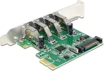 V&otilde;rgukaart DeLOCK PCI Express Karte > 4 x extern USB 3.0 (89360)