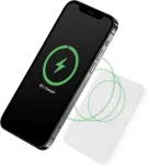 Fixed PWB MagZen with Qi and Magsafe, 6,000 mAh, white