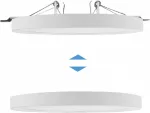Maclean LED plafond panel 7in1 flush-mounted ultra slim 30W 3 colors (WW, NW, CW) Led4U LD142 microwave built-in power supply