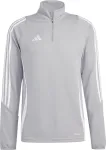 Adidas Tiro 24 Training Top Grey-White IS1041 2XL Men's Sweatshirt