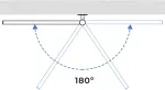 Navin Arabesque 480 x 600 Sensor, baltas, 12-123033-4860