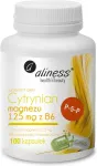 Aliness Cytrynian Magnezu 125 mg with B6 (P-5-P) &ndash; dietary supplement &ndash; 100 capsules