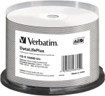 Toorikud VERBATIM 1x50 CD-R 80 / 700MB 52x white wide printable NON-ID