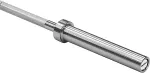 Rebel Olympic Straight Bar with Bearings, Olympic Barbell with Bearings 180cm 15kg ACTIVE
