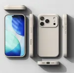 Ringke Kaitse&uuml;mbris Silicone Magnetic, Apple iPhone 17 Pro Max, helebeež, MagSafe &uuml;hilduv,
