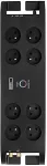 UPS EMOS P54052 surge protector Black 230 V 3 m