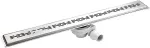 No name SHOWER CHANNEL C80 80 CM