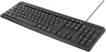Klaviatuur Deltaco , 104 keys, Lithuanian layout, USB, slim design black / TB-58-LT