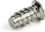 StarTech.com 50-Pack M5 Screws, 10mm Long Computer/PC Case Fan Screws, Self-Tapping Computer Case Fan Mounting Screws, Phillips/Flat Head, Fits M5 Fan Holes, Steel Zinc Plated - Computer Case Fan Screws (M5FANSCREW10) - Schrauben-Kit - Silber