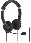 KENSINGTON Headset Classic EQ USB-C mit Micro & Vol Ctrl