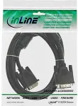 INLINE DVI-D Kabel digital 18+1 Stecker / Stecker Single Link 2 Ferrite 3m