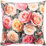Home4you Padi HOLLY 45x45cm, lukuga, romantiline roos, 100% pol&uuml;ester, kangas 836