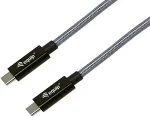 EQUIP Kabel USB-C3.2->C Gen2x2 PD240W St/St 1.00m schwarz