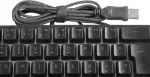 Klaviatuur No name Deltaco Gaming Tastatur DK240 mini 60% USB, RGB, schwarz