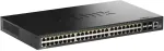 D-Link Smart Managed Switch DGS-1530-52P/E 48 Ports GE PoE(30W) + 4 Ports 10G SFP+ 370W